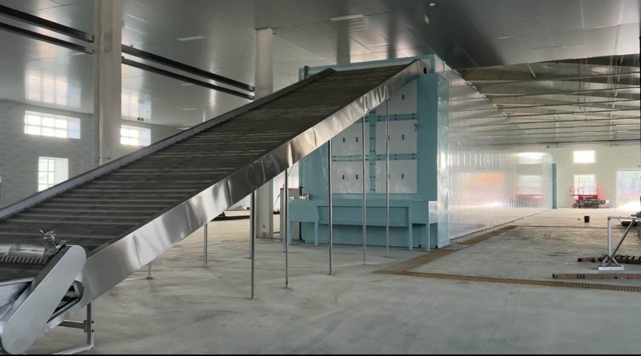 帝燁能源出品：1100 匹熱泵網帶式烘干設備，品質之選